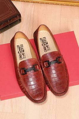 Salvatore Ferragamo Business Casual Men Shoes--025
